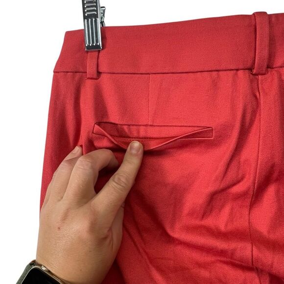 NWT! Sz 6 J Crew Pants Ankle Cropped Scalloped-hem Winnie pant in stretch cotton - Picture 4 of 16